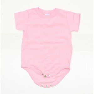NEW Rabbit Skins One Piece Bodysuit Pink 18MO